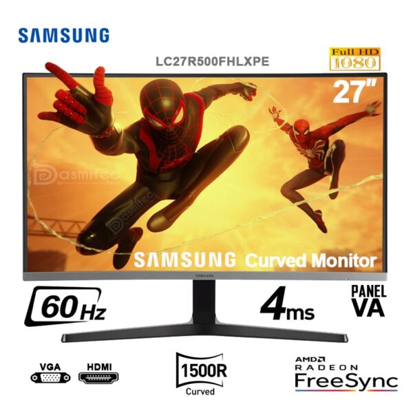 Monitor Samsung 27" LC27R500FHLXPE