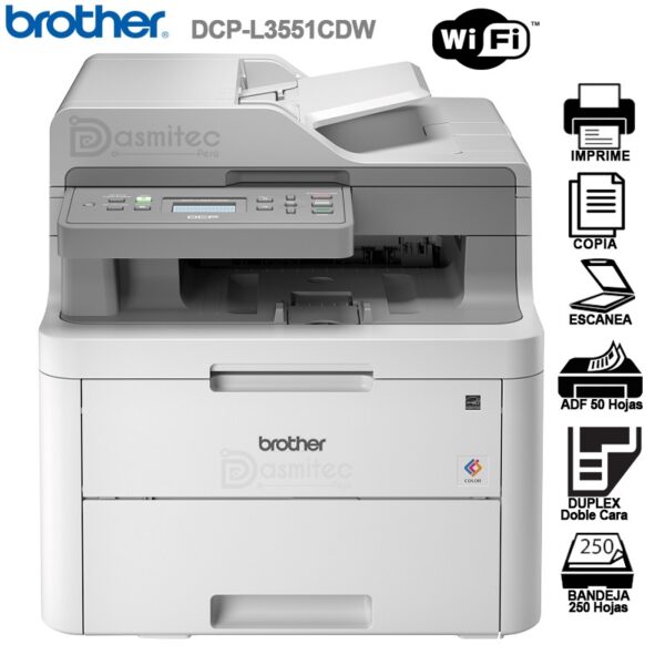 Impresora Brother DCP-L3551CDW