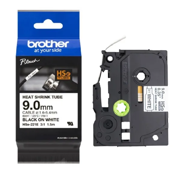 Cinta termocontraible brother HSE-221E