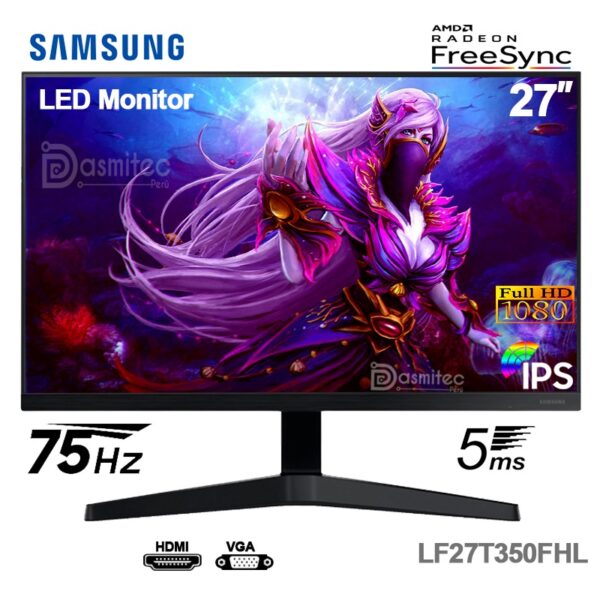 Monitor Samsung 27″ LF27T350FHL