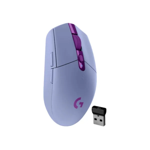 Mouse Logitech G305 inalámbrico Lila