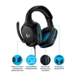 Auricular Gaming Logitech G432 BK