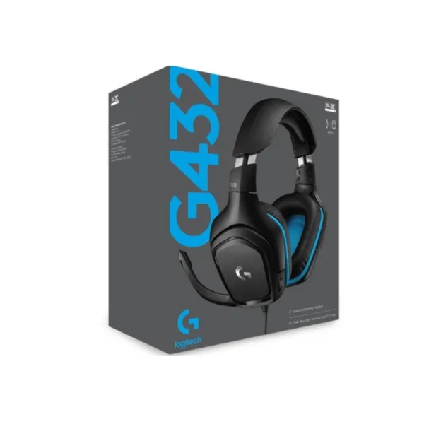 Auricular Gaming Logitech G432 BK