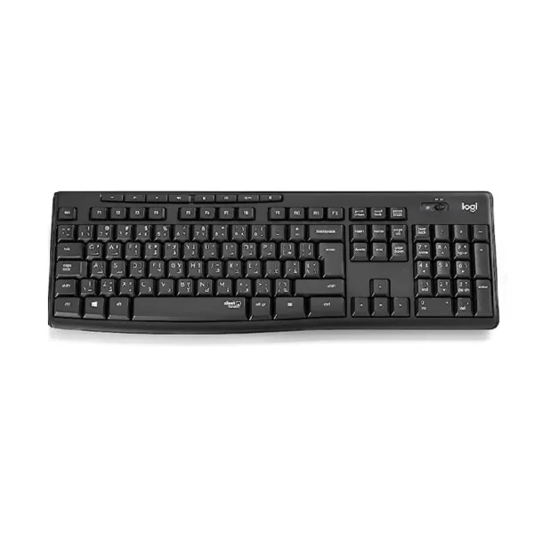 Teclado + Mouse Logitech Wireless MK295 BK